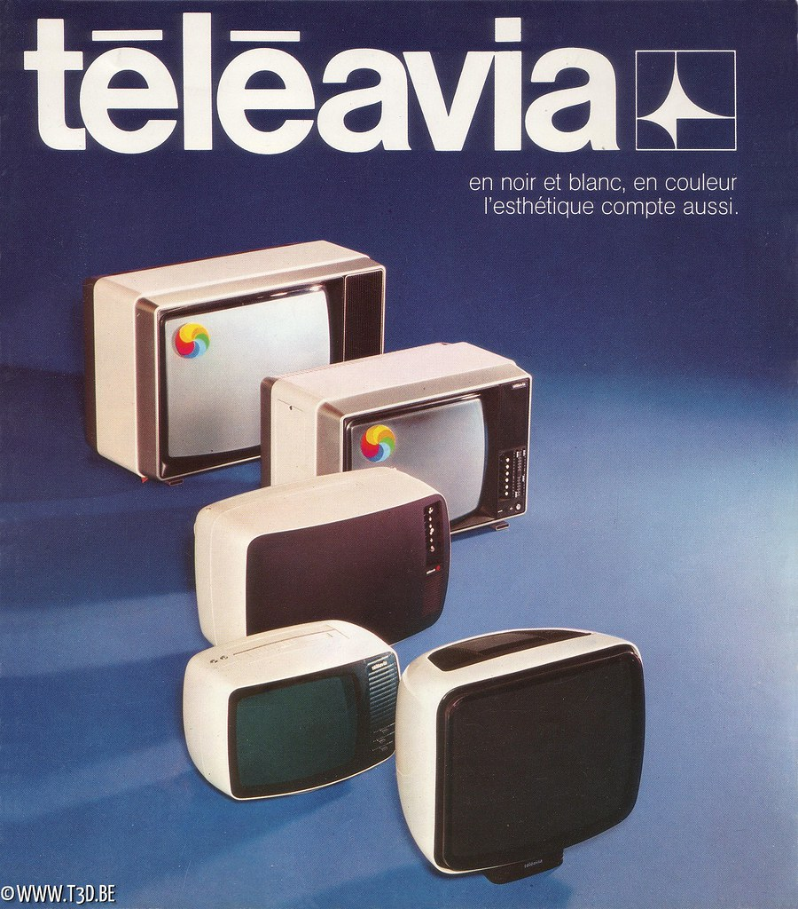 A Téléavia ad poster
